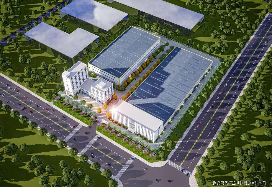 武漢現代精工新廠區示意圖