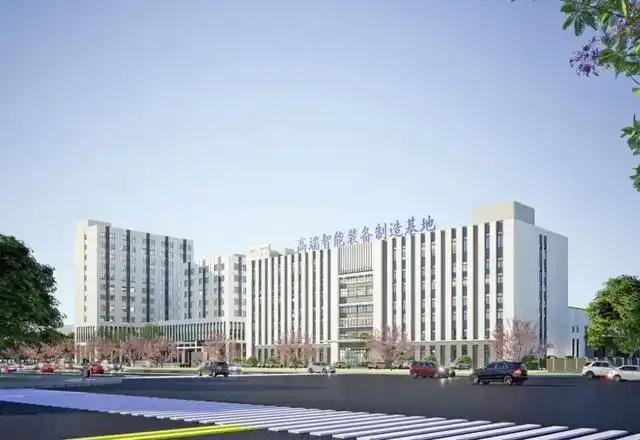 現代精工高端智能裝備制造基地效果圖