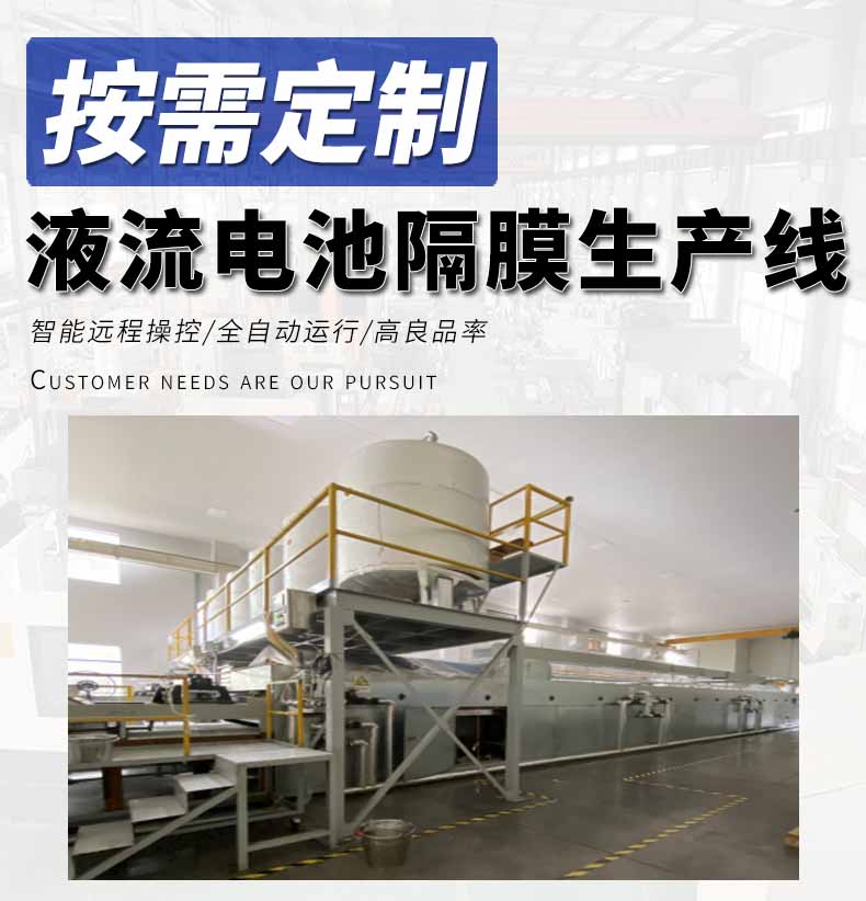 液流電池隔膜生產線 1
